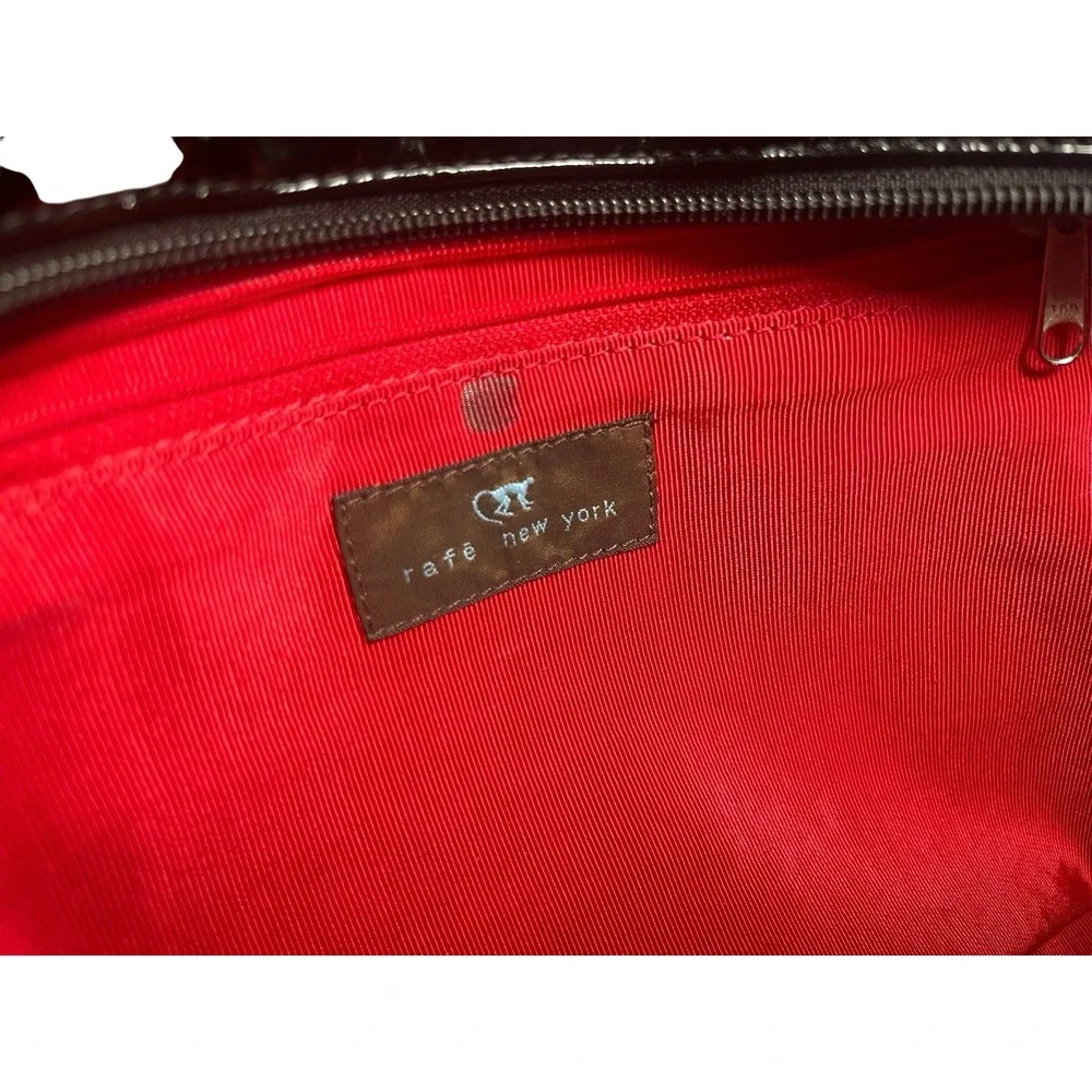 Rafe New York Animal Print, Black Animal Print, Handbag - Picture 13 of 16